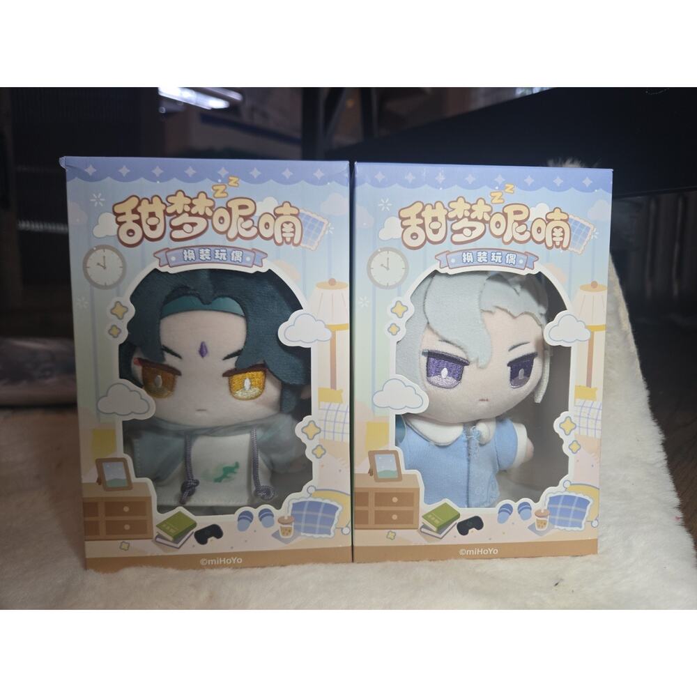 Genshin Impact Sweet Dream Whispers Plush Lot Neuvillette Xiao miHoYo Official
